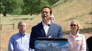 Governor Praises Historic Tejon Ranch Agreement [upl. by Artina]