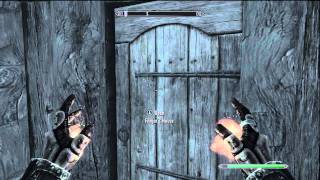 Skyrim Tutorials How to get quotFortify OneHanded Enchantmentquot [upl. by Olrac]