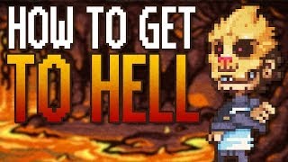 Spelunky  How To Get To HELL [upl. by Cleveland]