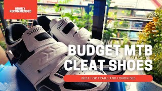 MURANG SHIMANO MTB CLEAT SHOES  TORBAL M089  SALAMAT SHOPEE [upl. by Latty]