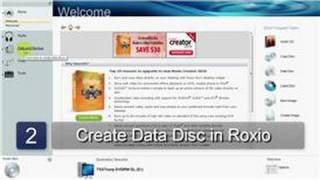 Video  How to Burn a DVD Using Roxio [upl. by Ahsinaj10]