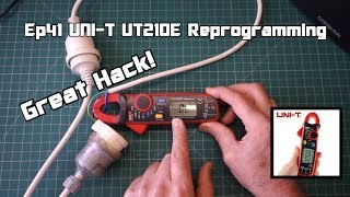 Ep 41 UNIT UT210E DMM reprogramming [upl. by Tepper100]