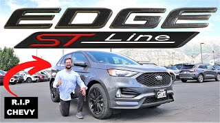 2024 Ford Edge STLine Better Than A Blazer [upl. by Asilej]