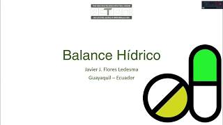 Balance Hídrico [upl. by Ahsinauq]