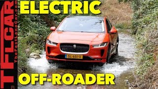 Is The New Electric 2019 Jaguar IPace Better Than a Tesla On AND OffRoad Review [upl. by Erodeht481]