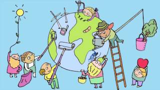 Laudato Si Animated clip for kids [upl. by Annaerda]