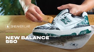 How To Clean New Balance 550 [upl. by Cestar695]