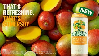 SOMERSBY써머스비 2024 Mango amp Lime 15 sec [upl. by Anawit]