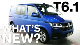 FIRST LOOK  Volkswagen Transporter 61  Whats New [upl. by Neehahs]