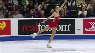 Triple Salchow Gracie Gold [upl. by Carmelia]