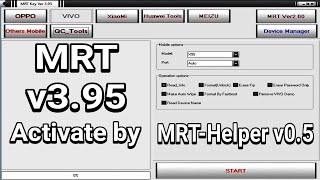 MRT KEY v395 Activate by MRTHelper [upl. by Rasia270]