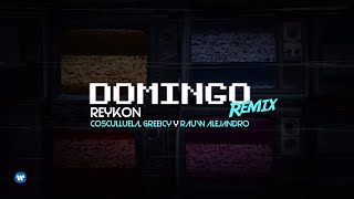 Reykon  Domingo Remix feat Cosculluela Greeicy amp Rauw AlejandroOfficial Lyric Video [upl. by Udelle]