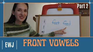 Pronunciation of English Vowel Sounds  Front Vowels Part 2 [upl. by Auston]