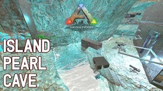 Raiding Island Pearl Cave  ARK Official Small Tribes [upl. by Haliled]