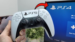 How to Use a PS5 Controller on a PS4 [upl. by Hollis223]