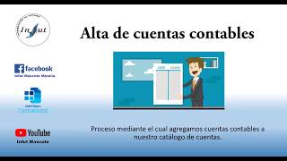 Alta de cuentas contables Contpaqi Contabilidad [upl. by Yevi]