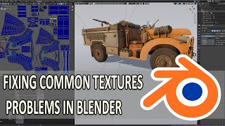 Common Texture Issues and How to Fix Them in Blender [upl. by Woodman]