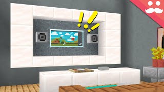 I made a Working TV in Minecraft [upl. by Swerdna600]