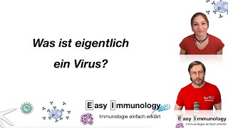 Easy Immunology  Krankheitserreger Folge 2 Viren [upl. by Jordanson99]