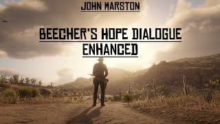 John Marston Beechers Hope Dialogue Enhanced MOD RDR2 [upl. by Kecaj]