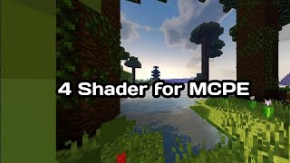 4 shader for MCPE [upl. by Devan]