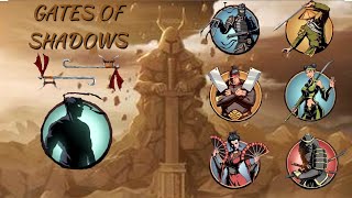 Shadow Fight 2 Gates of ShadowsFight with all Bosses [upl. by Cahilly587]