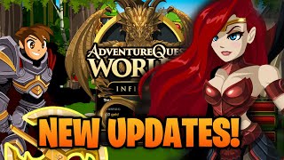 AQW Infinity mobile Getting Big Updates New Gravelyn AQW News [upl. by Thibaud]