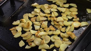 Fried PotatoesBlackstone Griddle Cooking [upl. by Yenoh]