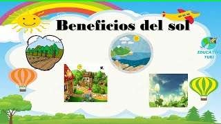 ✨ BENEFICIOS DE LA ENERGÍA SOLAR ✨ Explicación para niños [upl. by Donell]