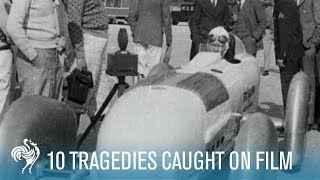 10 Tragedies Caught on Film  British Pathé [upl. by Seavey450]