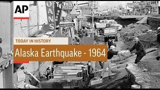 Alaska Earthquake  1964  Today In History  27 Mar 17 [upl. by Veronique]