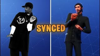 Fortnite Tidy Emote 100 Sync With Snoop Dogg Dance [upl. by Ahsiemaj796]