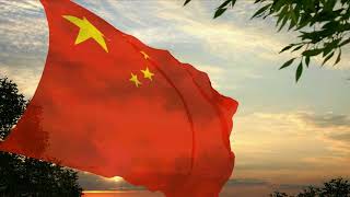 Flag and anthem of China CC [upl. by Ybok]