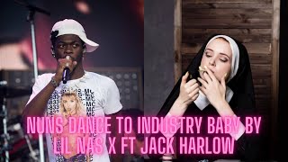 Nuns Dance To Industry Baby By Lil Nas X Ft Jack Harlow shorts [upl. by Wenoa70]