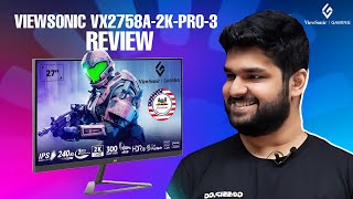 The Ultimate 1440p 240Hz Gaming Monitor ViewSonic VX2758A2KPRO3 Review  GossipGG [upl. by Ahseiat]