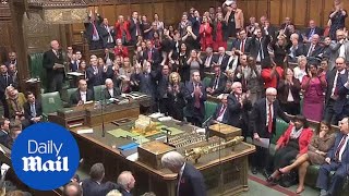 Labour MPs applaud WASPI women protesting Chancellors speech [upl. by Bollinger683]