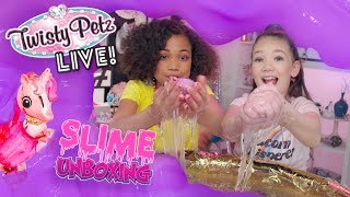 Slime Surprise Challenge Twisty Petz Mystery Unboxing  Twisty Petz Series 2 [upl. by Asuncion]