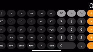 How to use your iPhone for Trigonometry calculations [upl. by Ecinuahs]