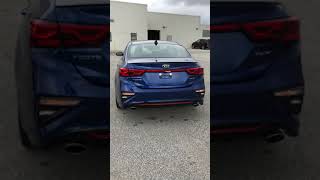 2020 Kia Forte GT exhaust sound [upl. by Federico]