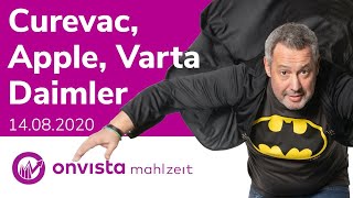 Mahlzeit Live Apple Daimler Varta und Curevac dürfte heute an der Börse durchstarten [upl. by Ariamoy868]