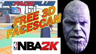 FREE THANOS 3D FACE SCAN ALL 2K VERSIONS [upl. by Oidivo]