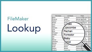 FileMaker Lookup Tutorial [upl. by Tammany692]