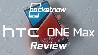 HTC One max review  Pocketnow [upl. by Benis]