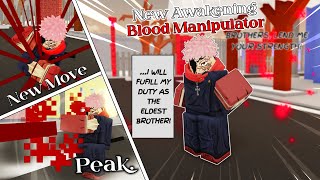 NEW AWAKENING BLOOD MANIPULATORCHOSO  1v1  Jujutsu Shenanigans [upl. by Vasily]