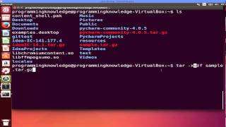 How to Extract a targz File in Ubuntu Linux using Terminal [upl. by Kcirddes]