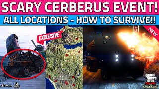 SCARY Cerberus All Spawn Locations With Map Ghost Truck Location in GTA 5 Halloween Exotic Event [upl. by Ruffo128]