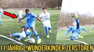 11 Jährige Hoffenheimer Wunderkinder zerstören das beste U 12 Turnier [upl. by Yenffad58]