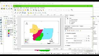 Créer une mise en page et exporter la carte sous Qgis [upl. by Marsden594]