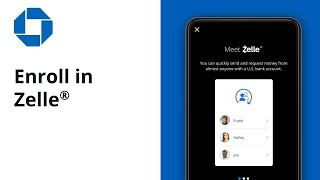 How to Enroll in Zelle®  Chase Mobile® App [upl. by Eelymmij]