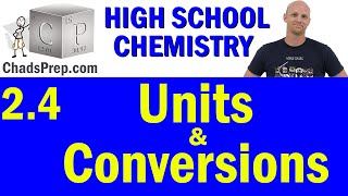 24 Units and Conversions  High School Chemistry [upl. by Ynnohj]